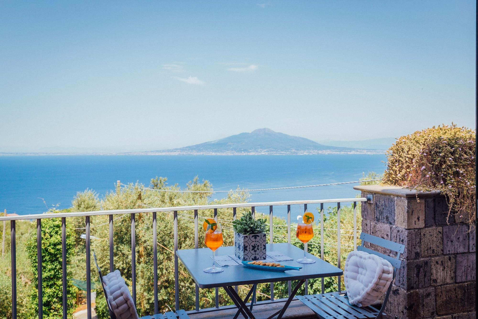 Villa Carolina Sorrento Private Heated Mini Pool And Sea View * Sorrento