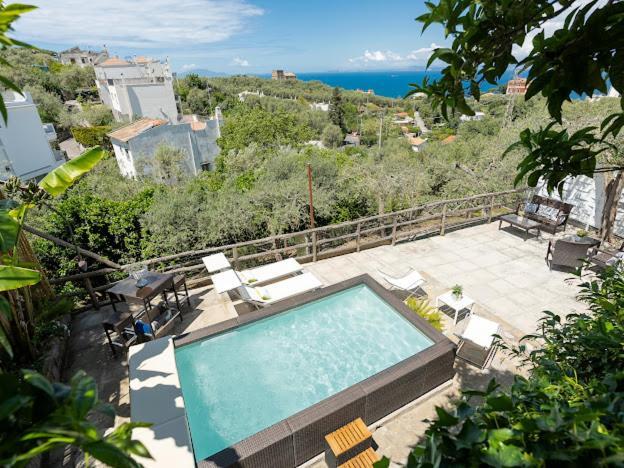 Villa Carolina Sorrento Private Heated Pool And Sea View